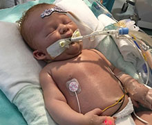 Garrett in NICU