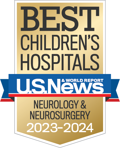 US News and World Report Best Children's Hospitals Badge 2023-2024