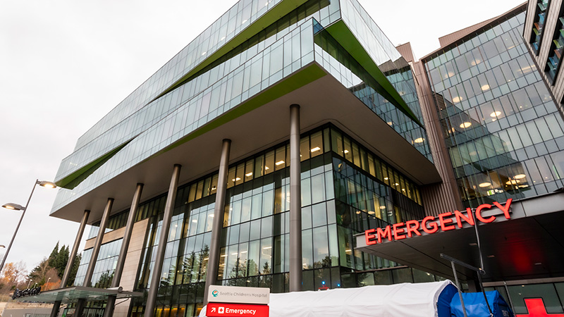 Seattle Children's Emergency Department Entrance