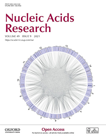 Cover image of Nucleic Acids Research