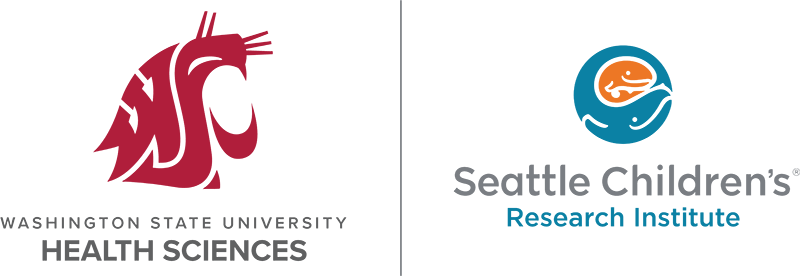 Washington State University and Seattle Children's logos